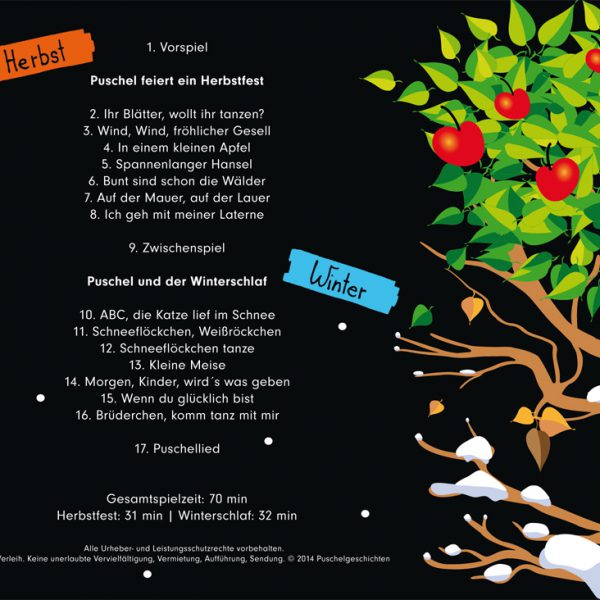 CD Puschel und die Jahreszeiten - Herbst I Winter